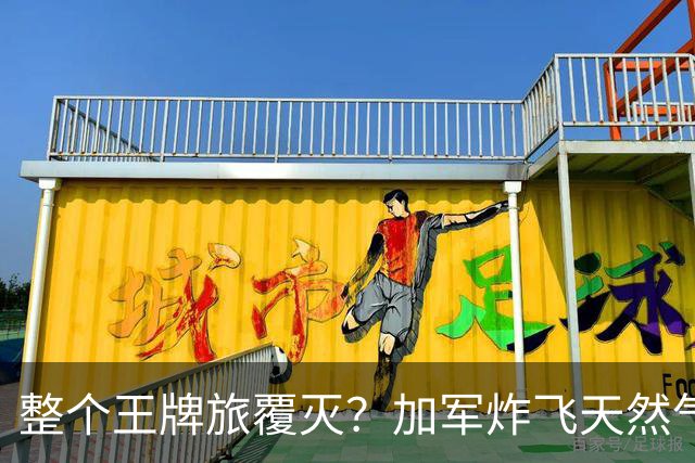 整个王牌旅覆灭？加军炸飞天然气田，弹药殉爆，损失创二战来之最