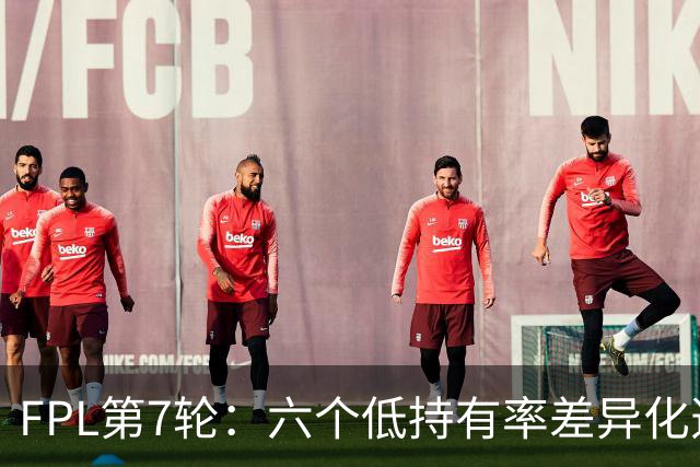 FPL第7轮：六个低持有率差异化选项